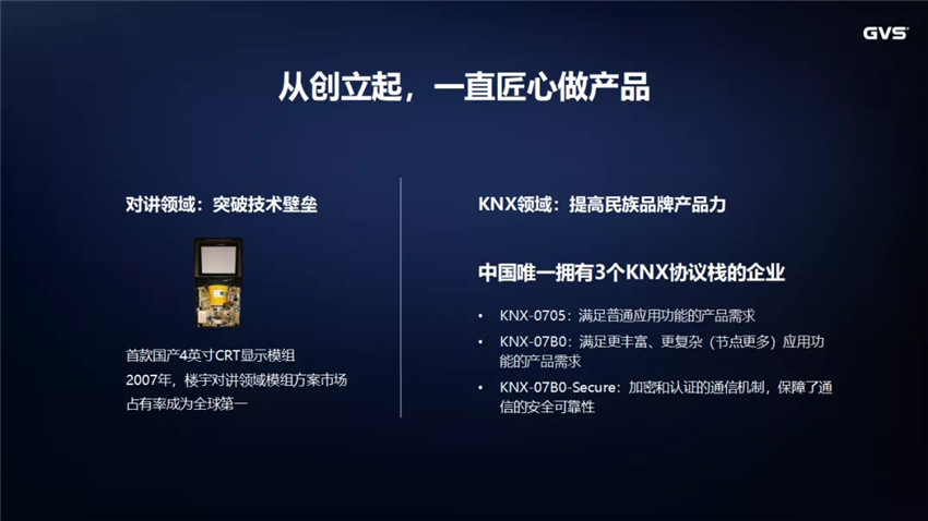 GVS开发KNX安全和谈栈